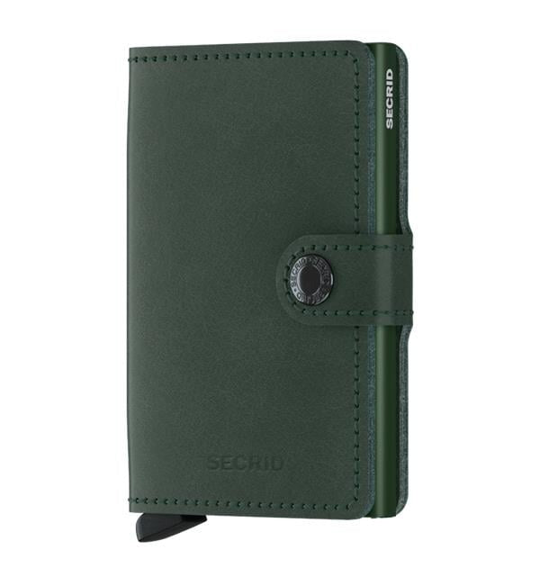 Secrid Miniwallet Original Green Leather