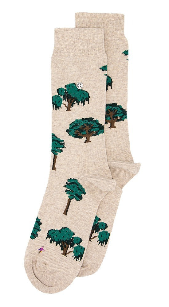 Men's Socks Forest Trees