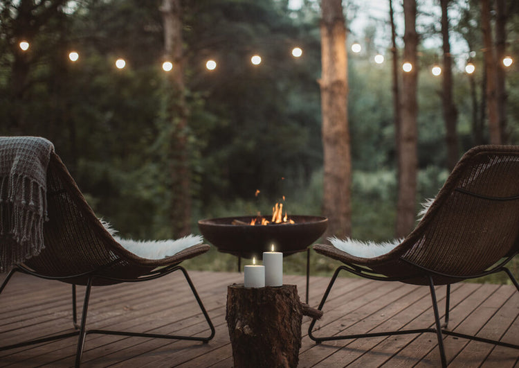 White Outdoor Flameless LED Candle