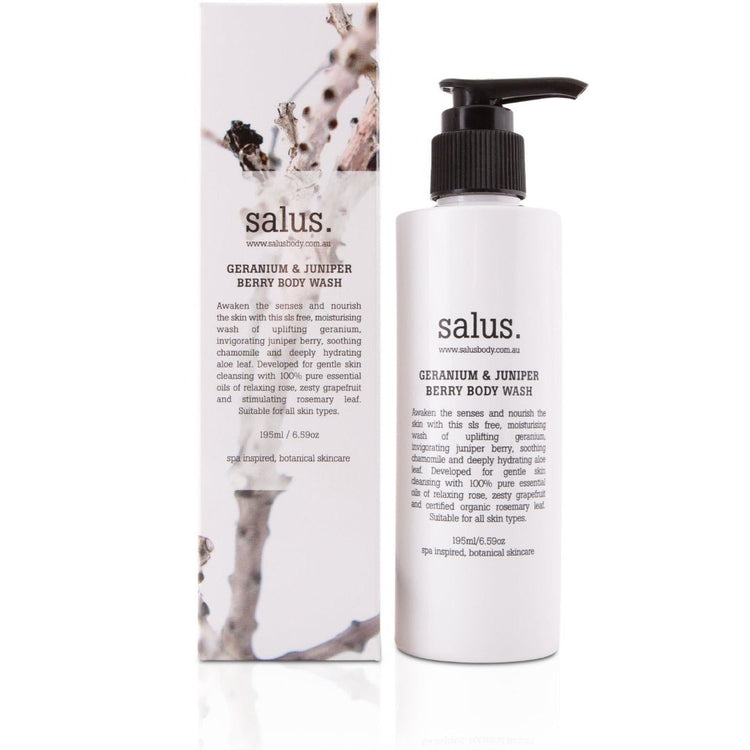 Salus Geranium & Juniper Body Wash