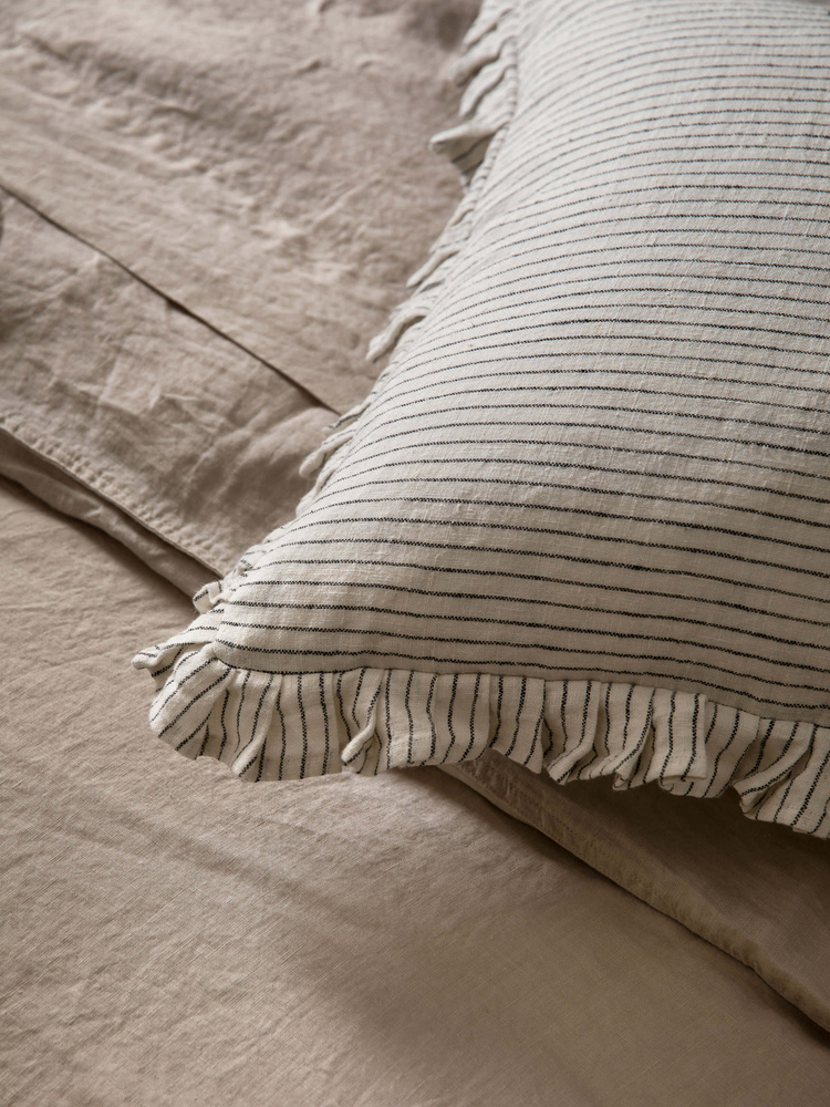 Celine French Linen Pleated Pillowcases (set of 2)