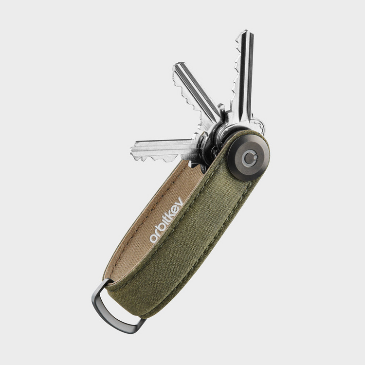 Orbitkey Waxed Canvas Key Organiser