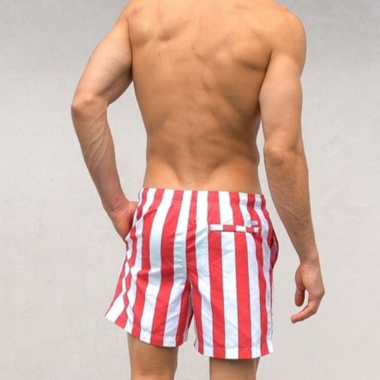Shore Club Men's Swim Short - Cabana Red