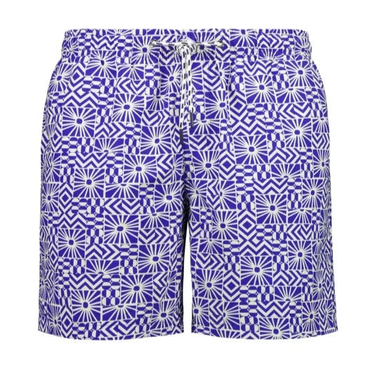 Shore Club Men's Swim Short - Mediterranean Sun
