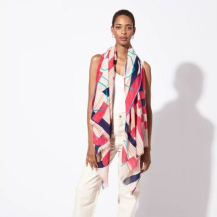 Sign Print Scarf