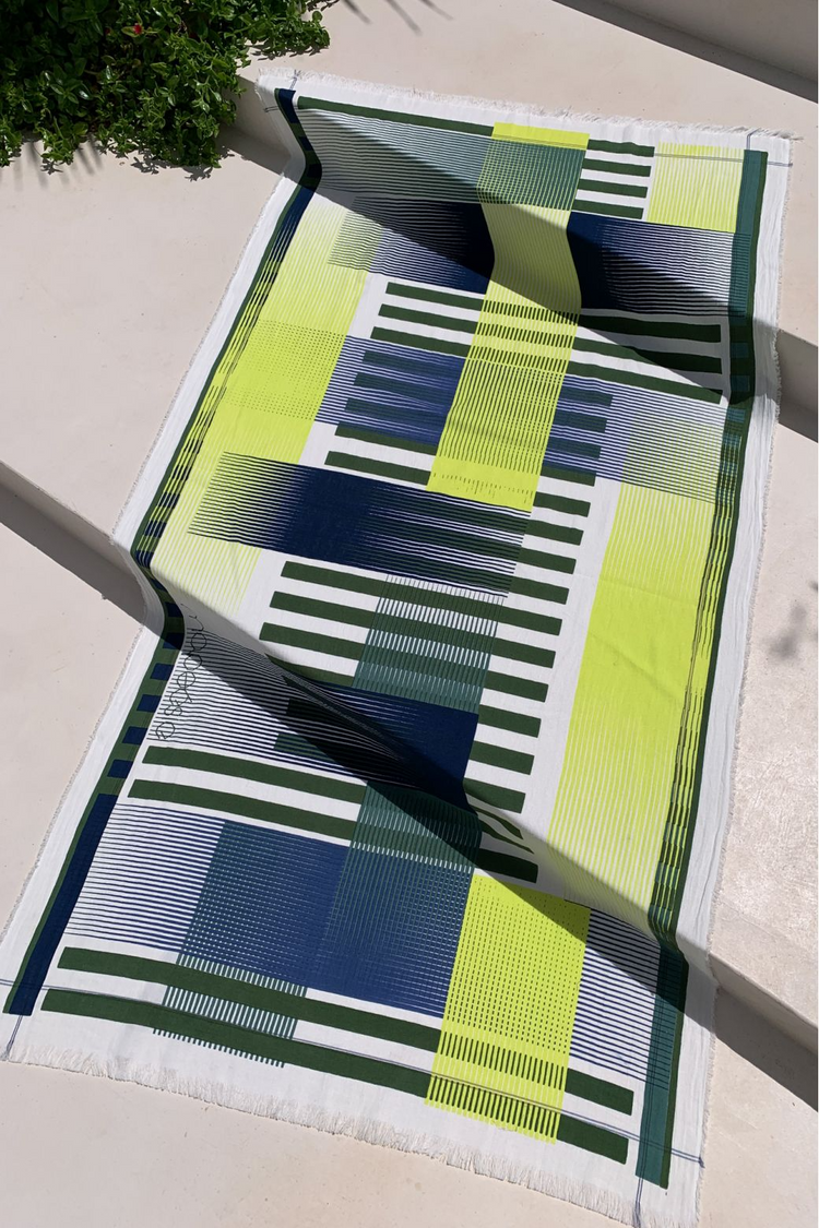 Vibrant Beach Towel