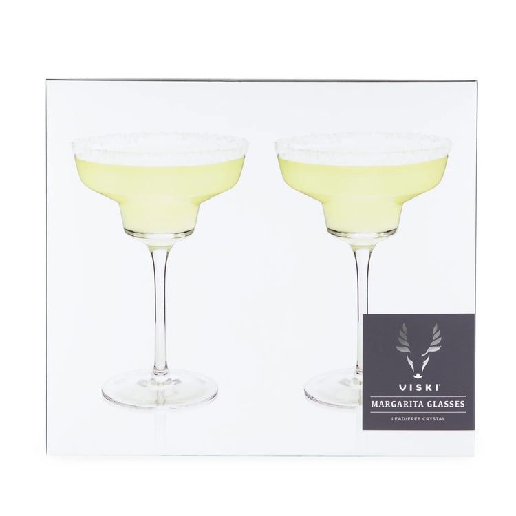 Raye Angled Crystal Margarita Glass (Set of 2)