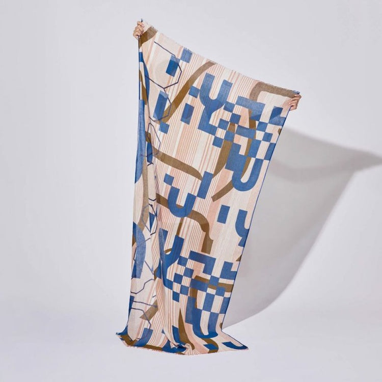 Sign Print Scarf