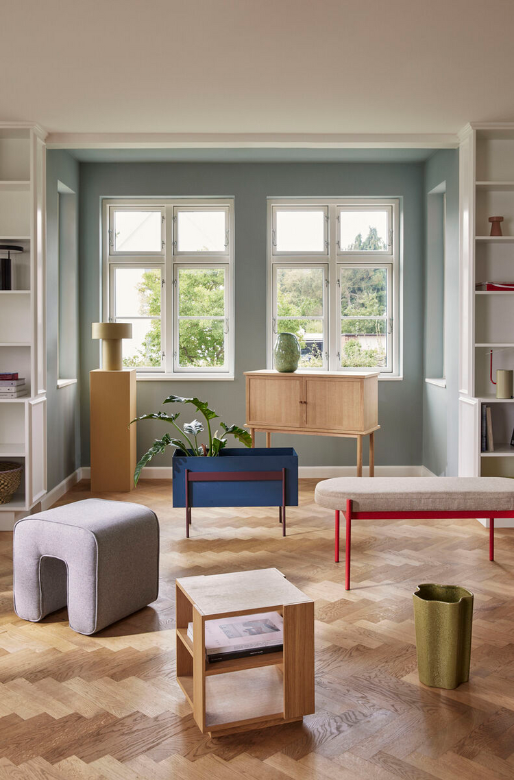 Hubsch Sculptured Pouf