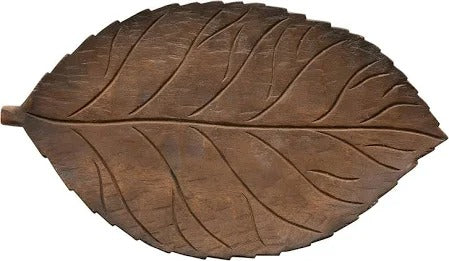 Adalie Wooden Leaf Tray