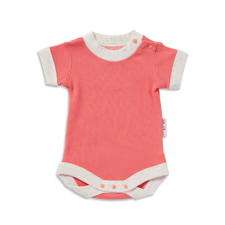 Watermelon Organic Short Sleeve Bodysuit