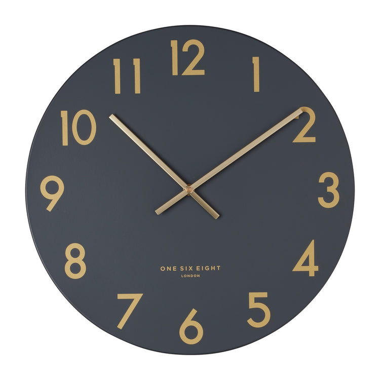 Jones Silent Charcoal Clock