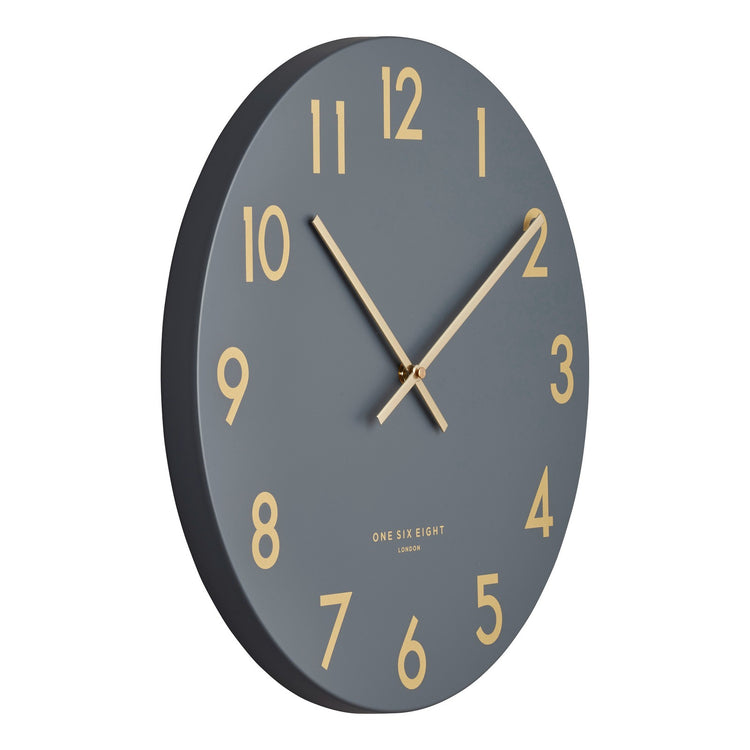 Jones Silent Charcoal Clock