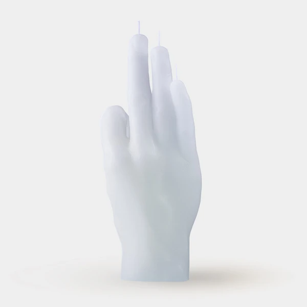 OK Candle Hand