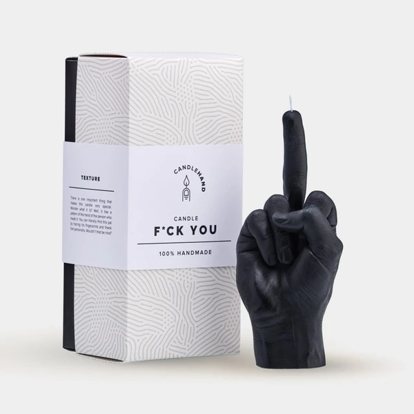 F*ck You Candle Hand
