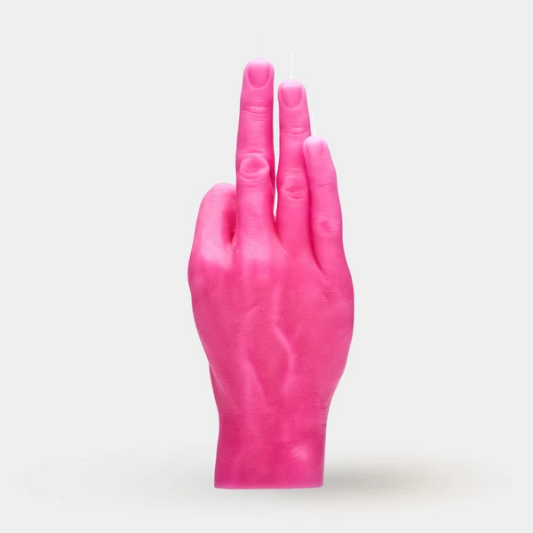OK Candle Hand