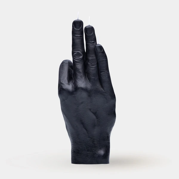 OK Candle Hand