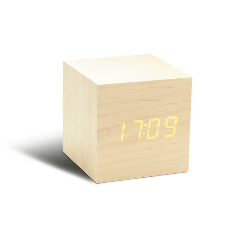 Gingko Cube Click Clock