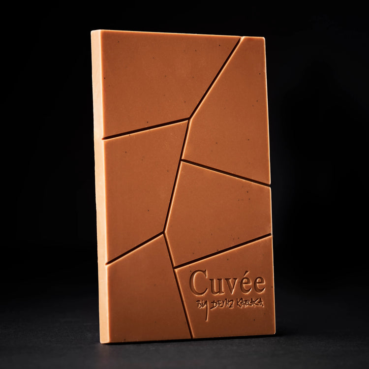 Cuvee Chocolate Blanc De Caramel 42% Tablet 70g
