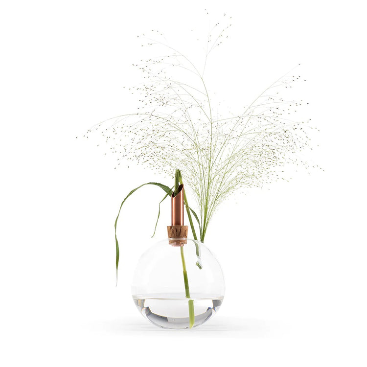 Glass vase glasilium european design