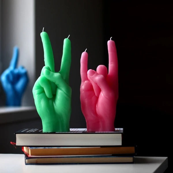Peace Candle Hand