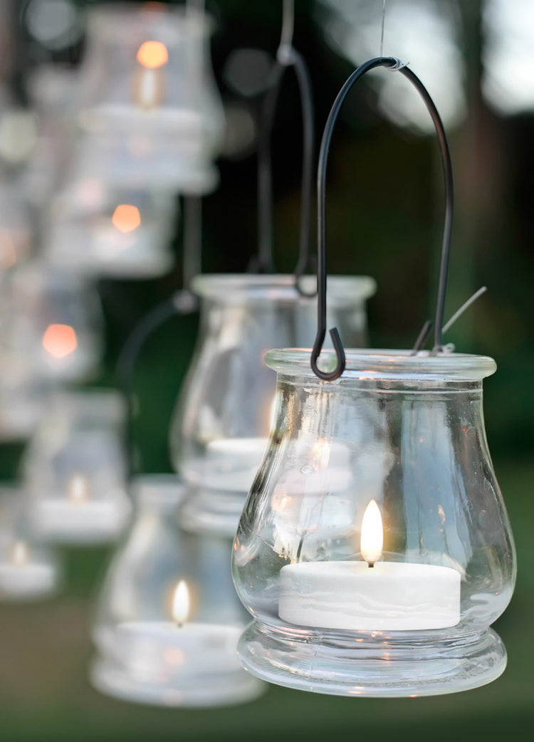 White Wax LED Tea Light Candle