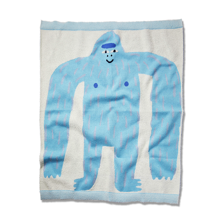 Fluffy Knit Blanket