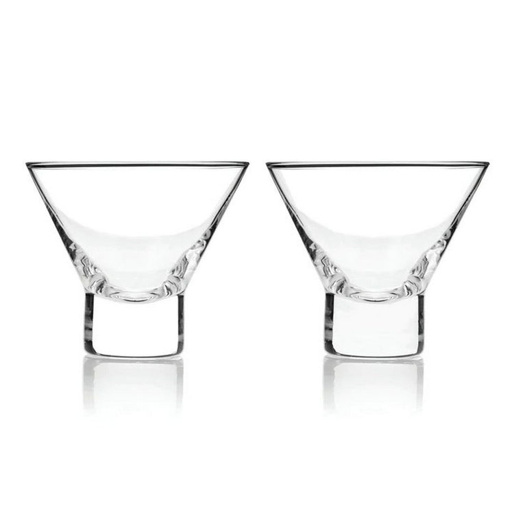 Raye Stemless Martini Glass (set of 2)