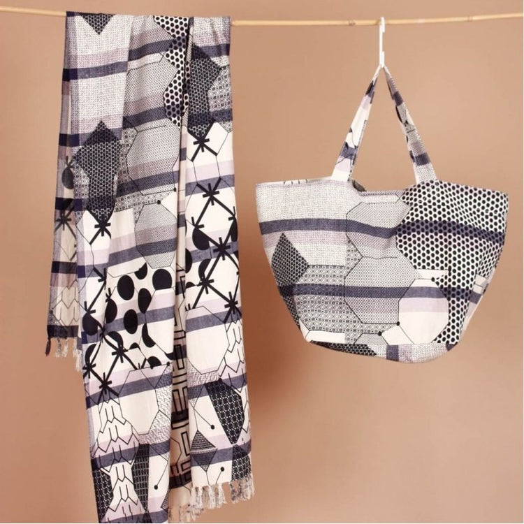 Miroir Beach Towel