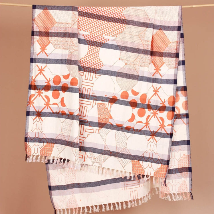 Miroir Beach Towel