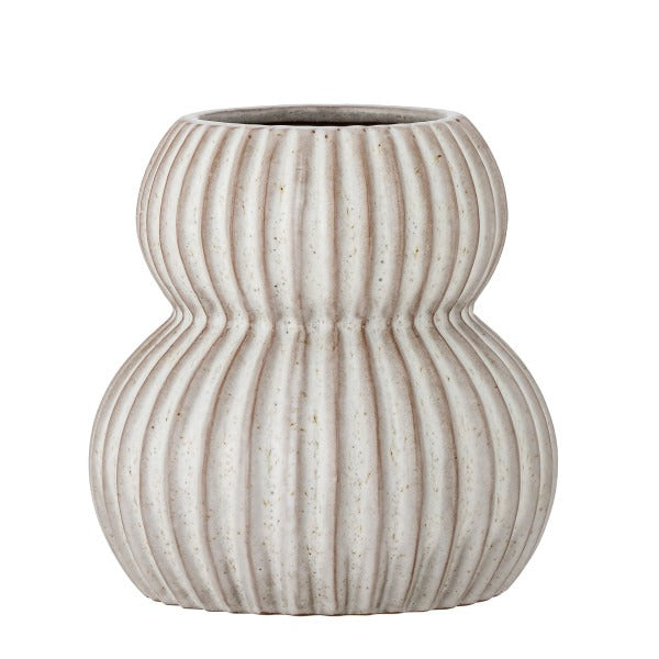 Guney Vase White Stoneware