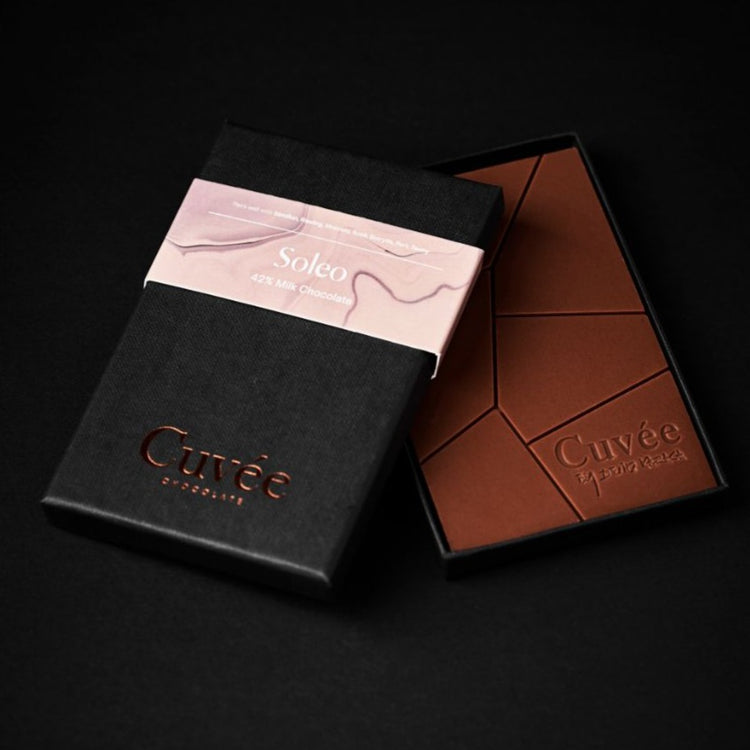 Cuvee Chocolate Soleo 42% Milk Tablet 70g