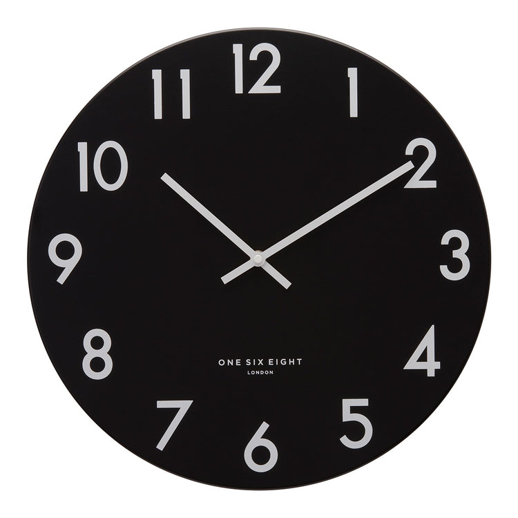 Jackson Silent Clock Black