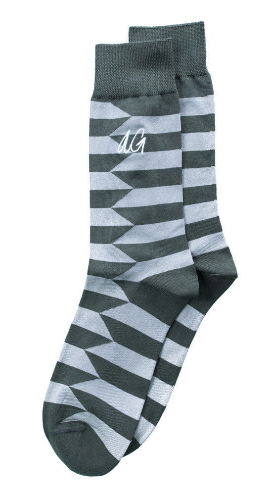 Men's Luxe Socks Don Army Stripes