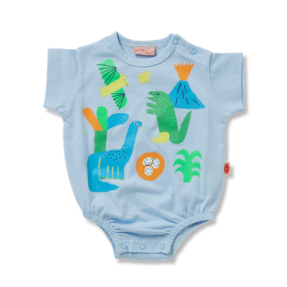 Dino Short Sleeve Bodysuit