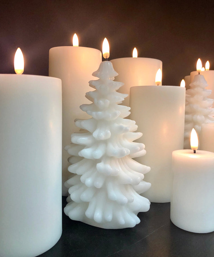 Remote Enabled Christmas Tree LED Candle