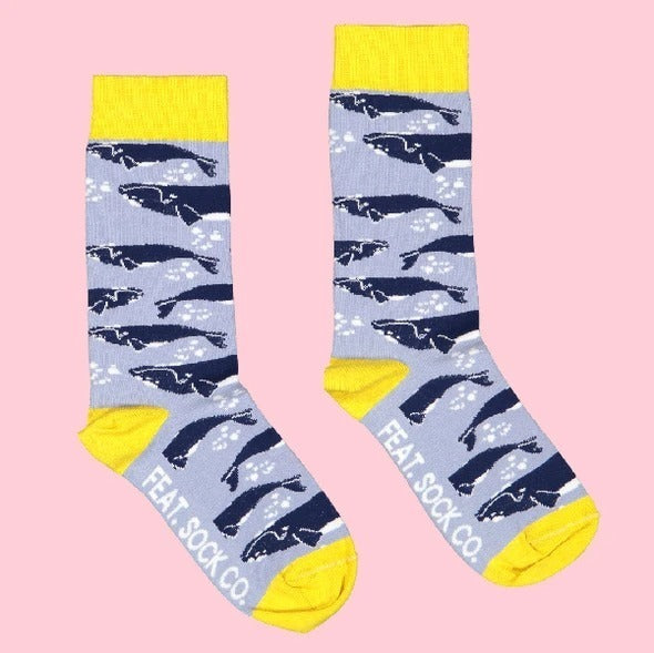 Men's Socks Southern Right Whale