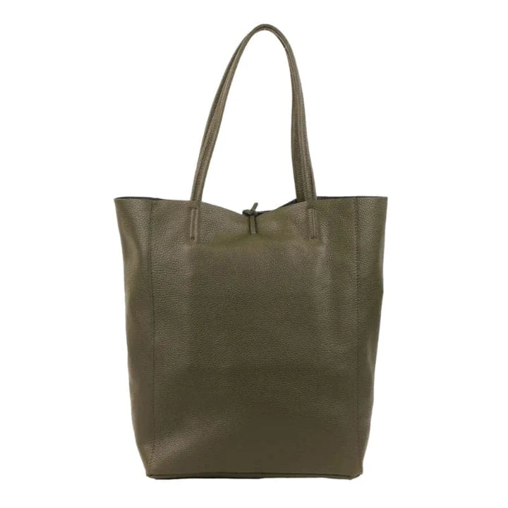 Maison Fanli Moss Large Leather Tote bag