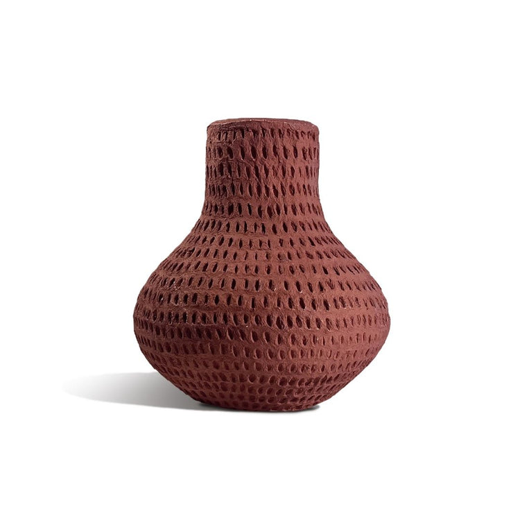 Matteurs Cotton Stone Gourd Vase -  Dash 26 cm