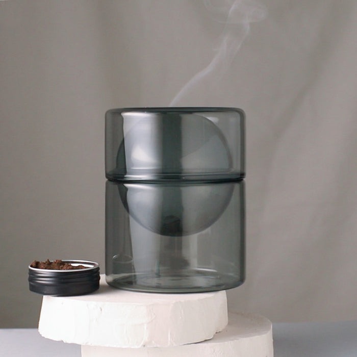 Glass Scent Chamber Incense Set