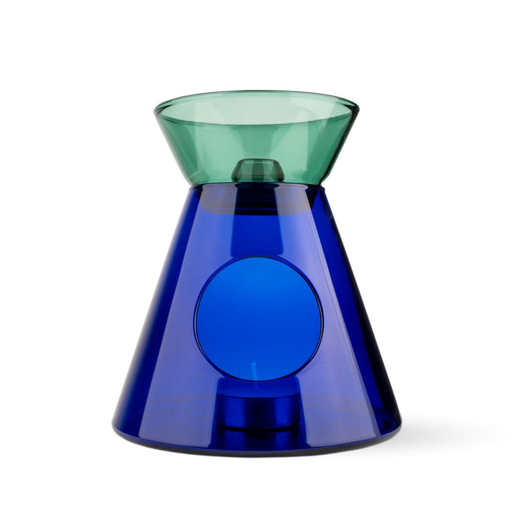 Sensory Radiant Volcano Glass Oil Burner