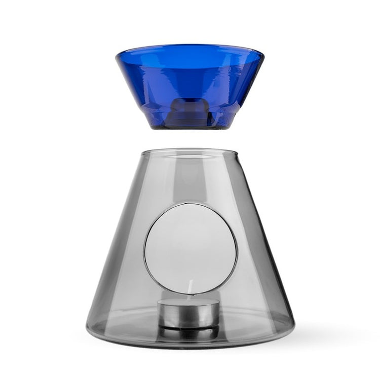 Sensory Radiant Volcano Glass Oil Burner