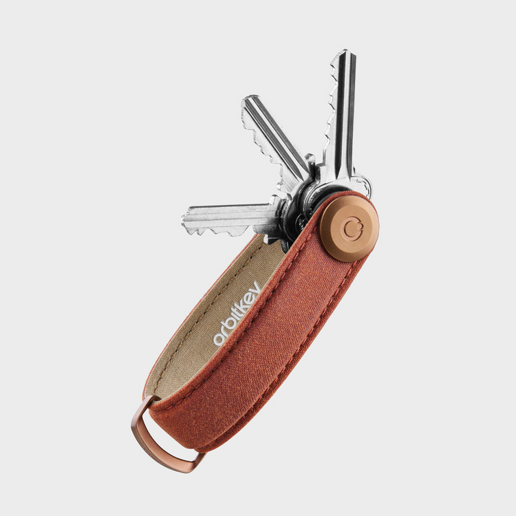 Orbitkey Waxed Canvas Key Organiser