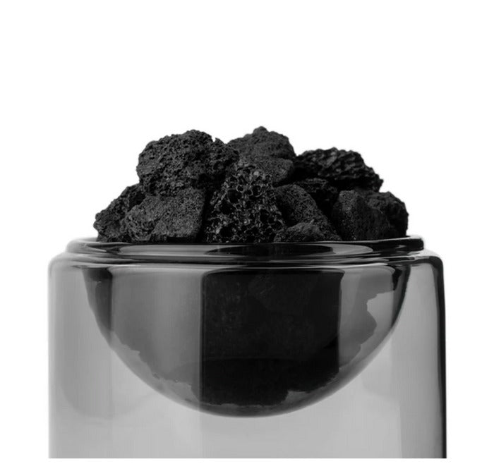 Glass Scent Chamber Volcanic Rock Set