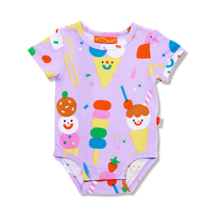 Sundae Funday Short Sleeve Bodysuit