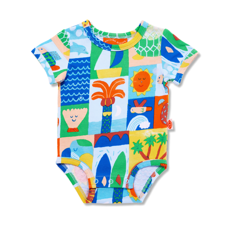 Hello Sunshine Cosy Short Sleeve Bodysuit