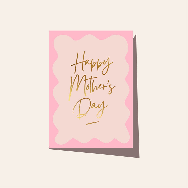 Elm Card Wavy Mother's Day