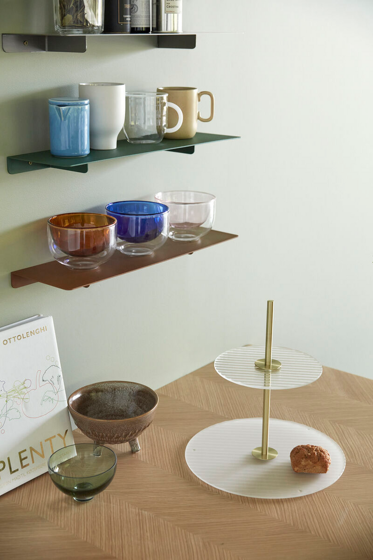 Fold Shelf Metallic Green