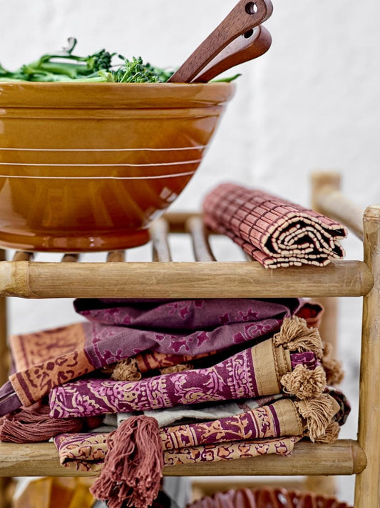 Maggi Bamboo Placemat Brown/Rust