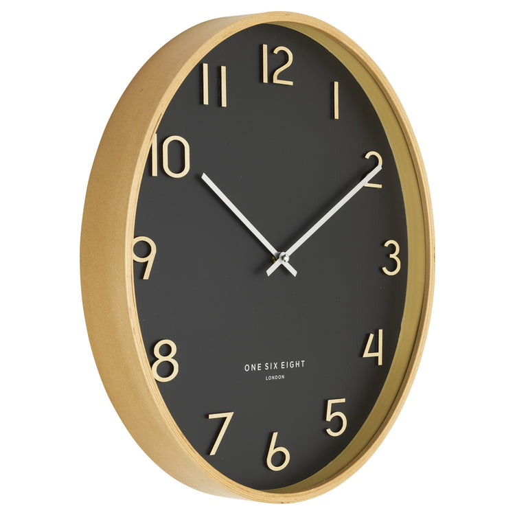 Wallace silent wall clock one six eight